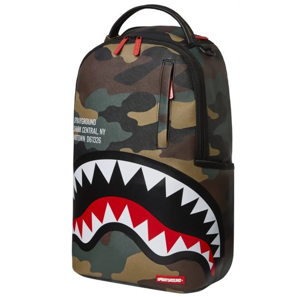 SPRAYGROUND CORE CAMO SHARKMOUTH BACKPACK