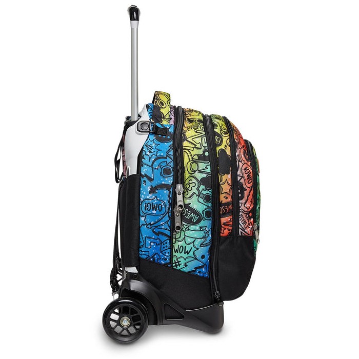 Zaino Trolley Sganciabile 2 Ruote-Detach Seven Fluo Stamp in offerta a  109.90