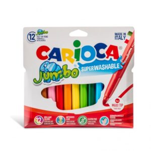 Pennarelli Carioca JUMBO 12 colori