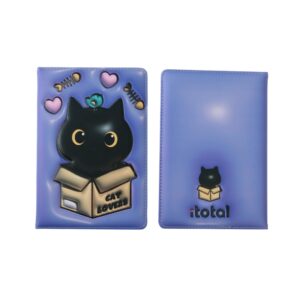 Notebook 3D A5 Black Cat